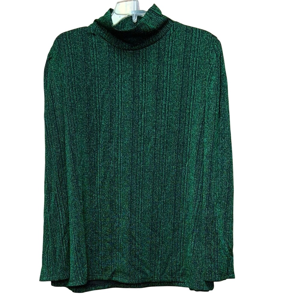 Grace The Perfect Fit Womens Cowl Neck 3x Holiday Sparkle Blouse Boho Whimsigoth